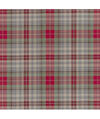 Tissu RL Glasglow Tartan Vintage Red solde