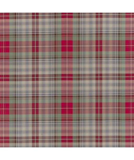 Tissu RL Glasglow Tartan Vintage Red solde