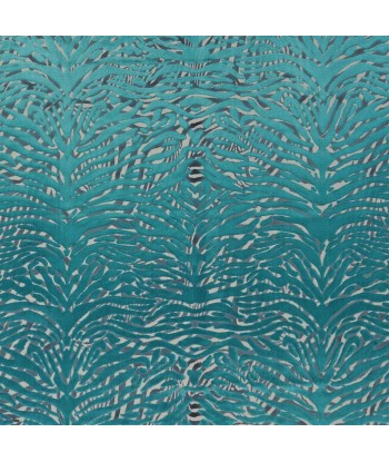 Tissu Soft Pantigre - Turquoise à prix réduit toute l'année