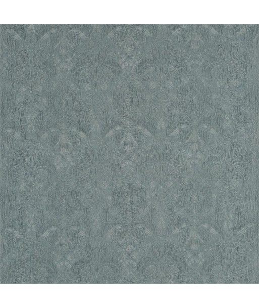 Tissu RL Houghton Damask Vintage Blue pas cheres