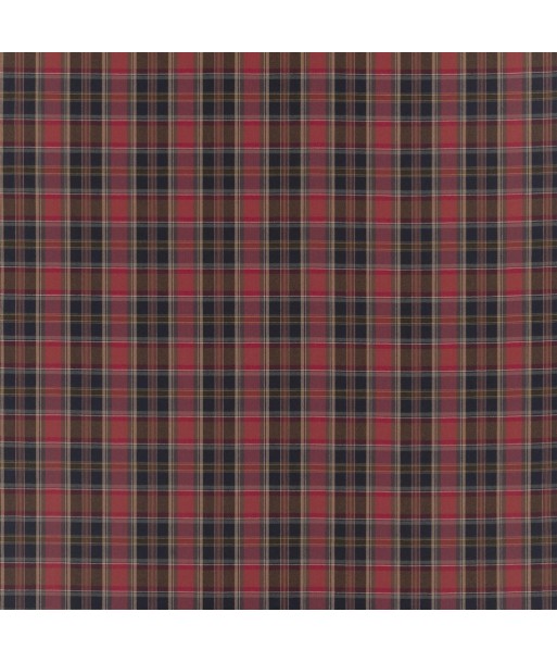 Tissu RL Ian Plaid Balmoral Red le concept de la Pate a emporter 