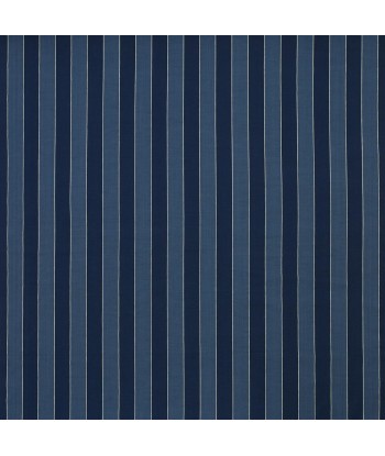 Tissu RL Nikko Stripe Indigo Fin de série