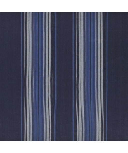 Tissu RL Pueblo Stripe - Indigo pas cheres