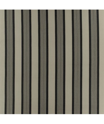 Tissu RL Tack House Stripe - Black de France