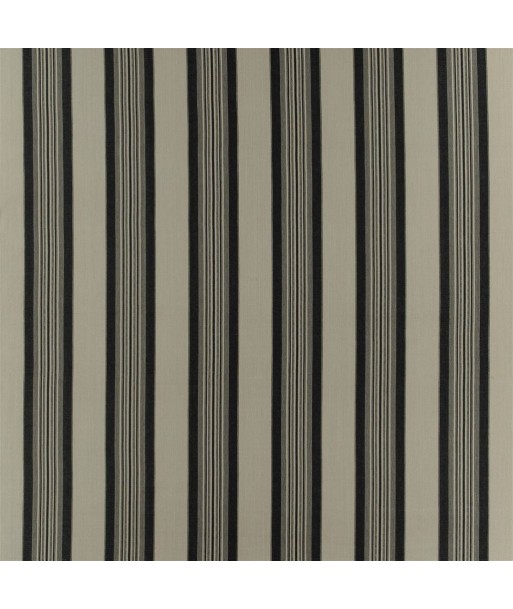 Tissu RL Tack House Stripe - Black de France