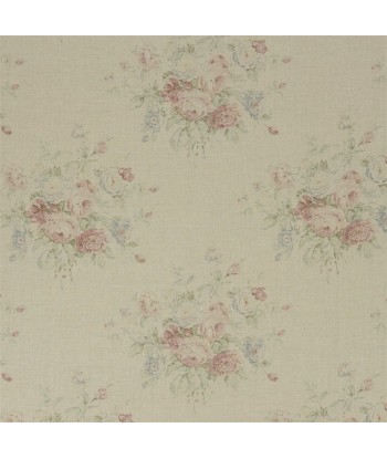 Tissu RL Wainscott Floral - Vintage Rose paiement sécurisé