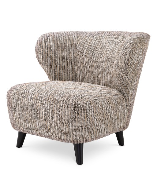 Fauteuil Hydra Mademoiselle Beige brillant des détails fins