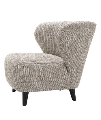 Fauteuil Hydra Mademoiselle Beige brillant des détails fins