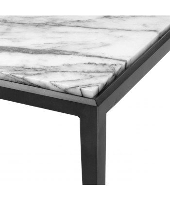 Table Basse Henley Marbre Blanc Bronze ouvre sa boutique