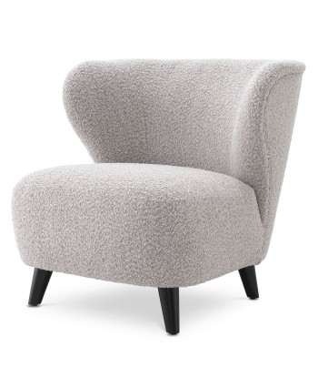 Fauteuil Hydra Gris Bouclé en ligne