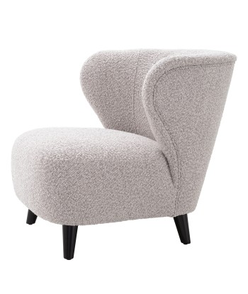 Fauteuil Hydra Gris Bouclé en ligne