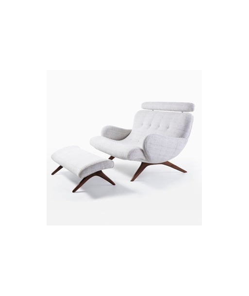 Loveseat Et Repose Pieds la chaussure