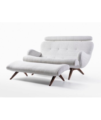 Loveseat Et Repose Pieds la chaussure