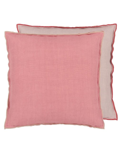 Coussin DG Brera Lino Damask Rose & Travertine à prix réduit toute l'année