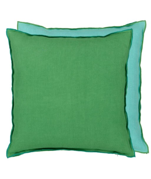 Coussin DG Brera Lino Emerald & Capri Linen en ligne des produits 