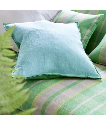 Coussin DG Brera Lino Emerald & Capri Linen en ligne des produits 