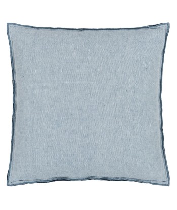 Coussin DG Brera Lino Midnight & Chambray de France