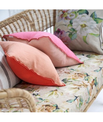 Coussin DG Brera Lino Hibiscus & Peach Linen 50% de réduction en Octobre 2024