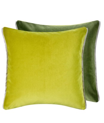 Coussin DG En Velours Varese Lime solde