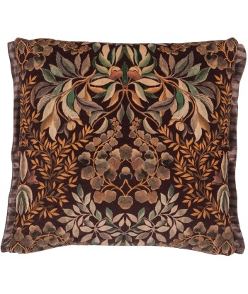 Coussin DG Ikebana Damask Chocolate commande en ligne