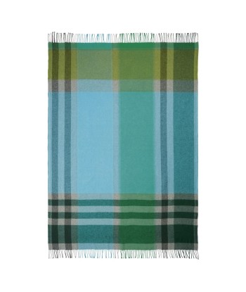 Plaid Tissé Bampton Emerald livraison gratuite