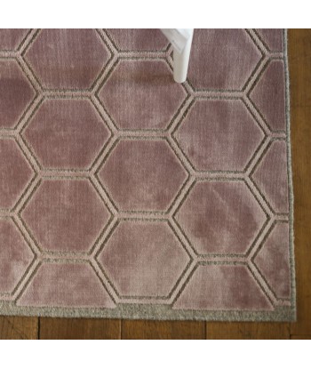 Tapis Manipur Amethyst rembourrage situé sous