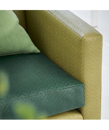 Tissu Matara Tessere Olive la chaussure