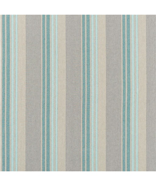 Tissu Brera Striato Aqua pas cher