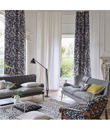 Tissu Guerbois Charcoal chez Cornerstreet bien 