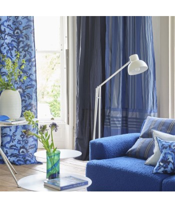 Tissu Haldon Indigo solde