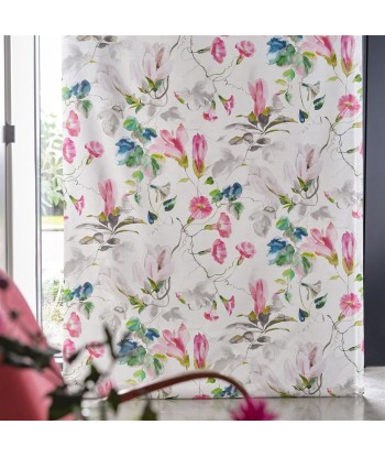 Tissu Japanese Magnolia Fuchsia Par le système avancé 