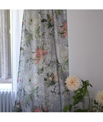 Tissu Peony Blossom Platinum de France