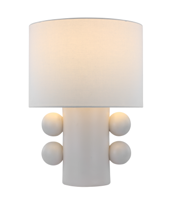 Lampe Tiglia basse Plâtre Blanc Le MVP de beaucoup