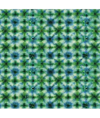 Tissu Shibori Emerald d'Europe débarque