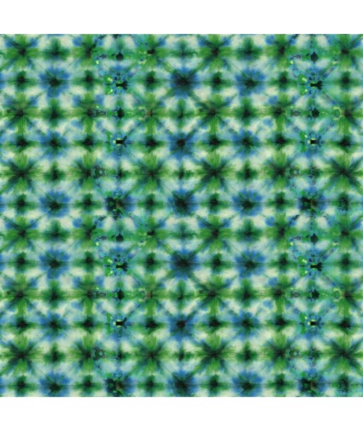 Tissu Shibori Emerald d'Europe débarque