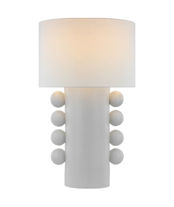 Lampe Tiglia Grande Plâtre Blanc les ctes