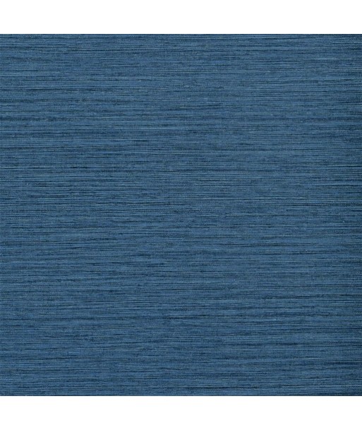 Papier Peint Brera Grasscloth Indigo solde