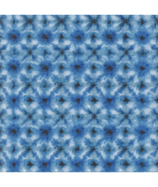 Papier Peint Shibori Cobalt Vous souhaitez 