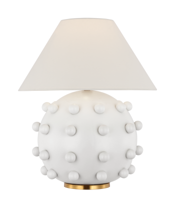 Lampe Linden Medium Orb Plâtre Blanc vous aussi creer 