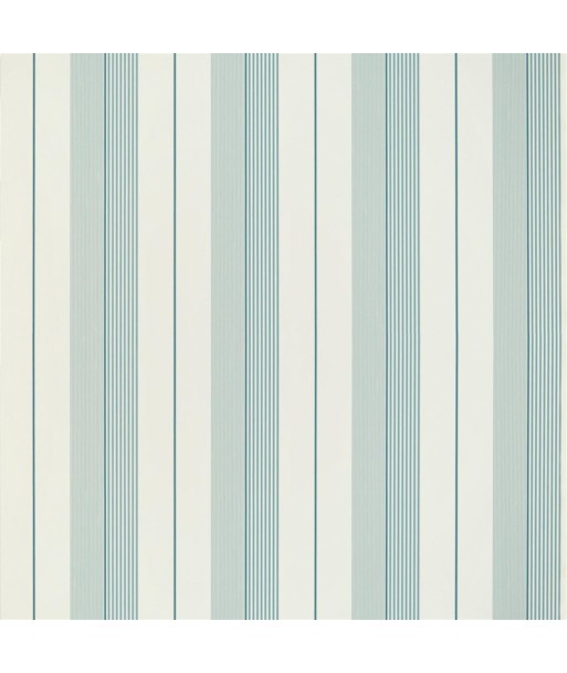 Papier Peint RL Aiden Stripe Teal Blue Pour