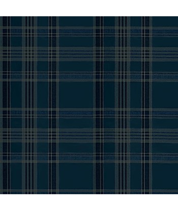 Papier Peint RL Deerpath Trail Plaid Indigo Vous souhaitez 