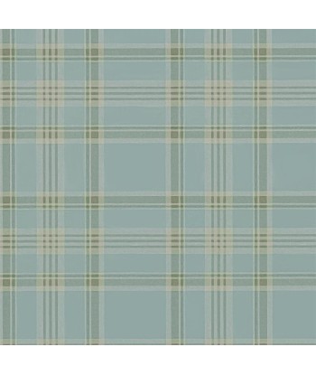 Papier Peint RL Deerpath Trail Plaid Mist français