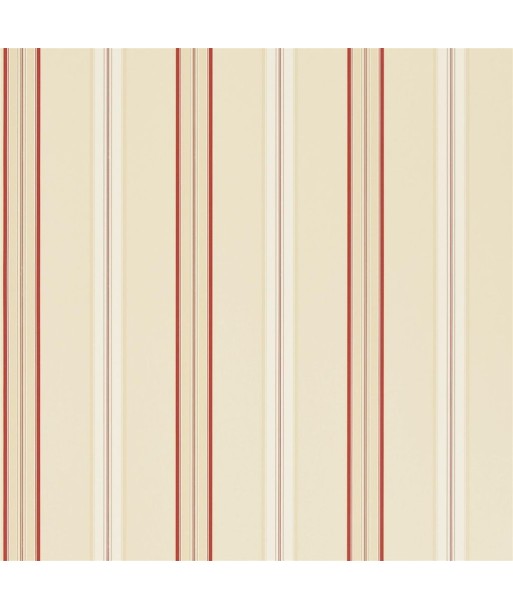 Papier Peint RL Dunston Stripe - Vermilion vous aussi creer 