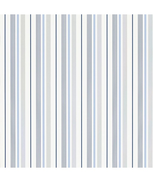 Papier Peint RL Gable Stripe - French Blue Comparez et commandez 