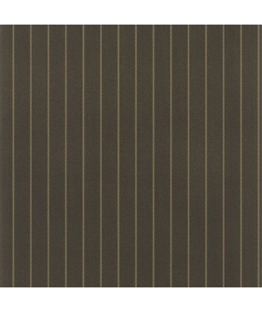 Papier Peint RL Langford Chalk Stripe Chocolate acheter en ligne