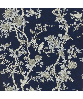 Papier Peint RL Marlowe Floral - Prussian Blue sur le site 