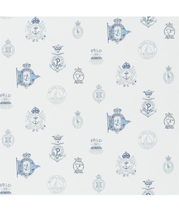 Papier Peint RL Rowthorne Crest - Navy 2023