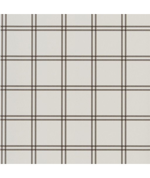 Papier Peint RL Shipley Windowpane Chocolate plus qu'un jeu 