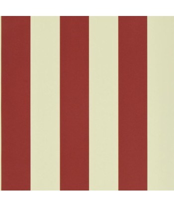 Papier Peint RL Spalding Stripe - Red / Sand Découvrez la collection