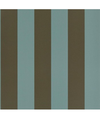 Papier Peint RL Spalding Stripe - Teal Toutes les collections ici